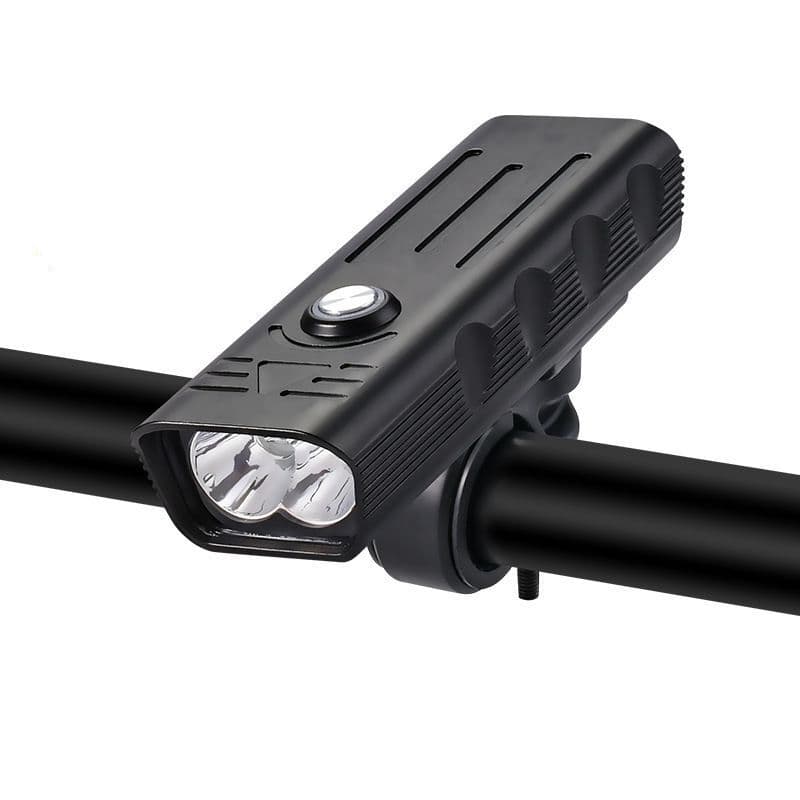 Bicycle LED Built-in Battery USB Charging Front Light 2