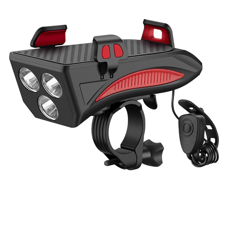 Mobile Phone Holder Strong Light Flashlight Road Cycling Accessories 3