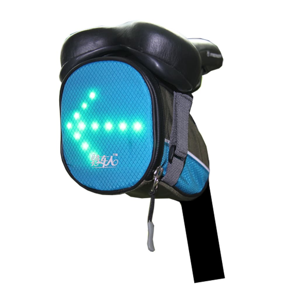 Bicycle wireless remote control LED luminous warning light 3
