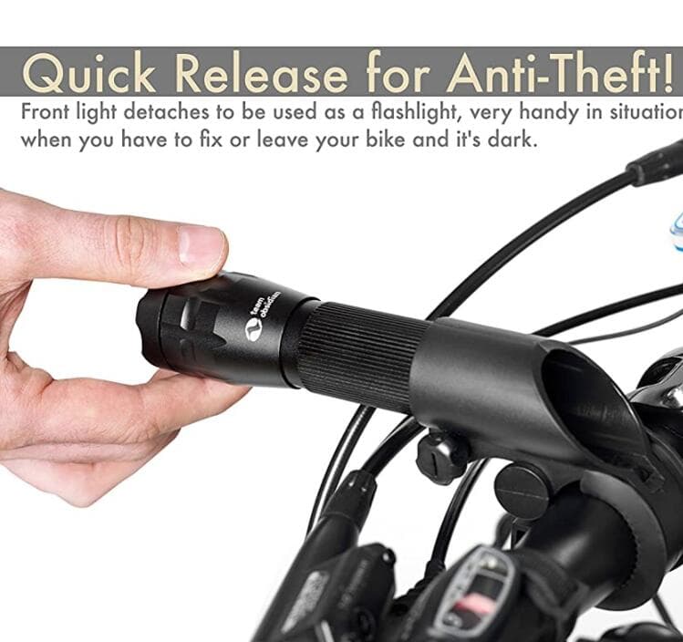 Bicycle front light and tail light kit 2