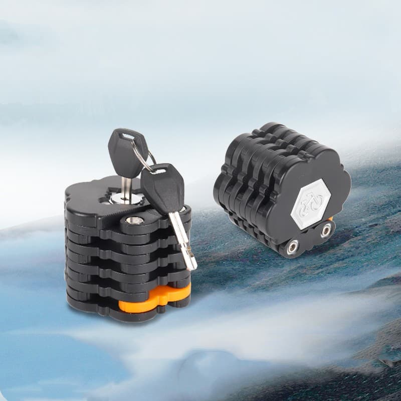 Mountain Bike Chain Lock Electric Folding 3