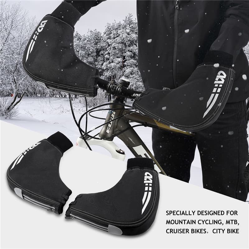 WEST BIKING Winter Bike Handlebar Gloves 3