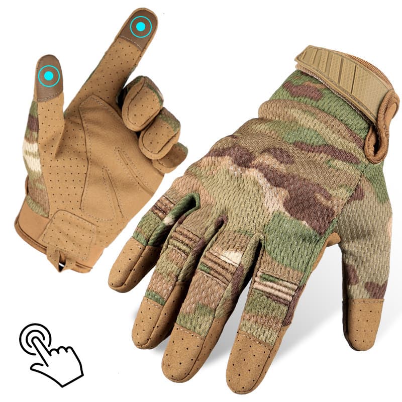 Outdoor Sports Tactical Gloves Riding Anti-skid Motorcycle Racing Climbing 2